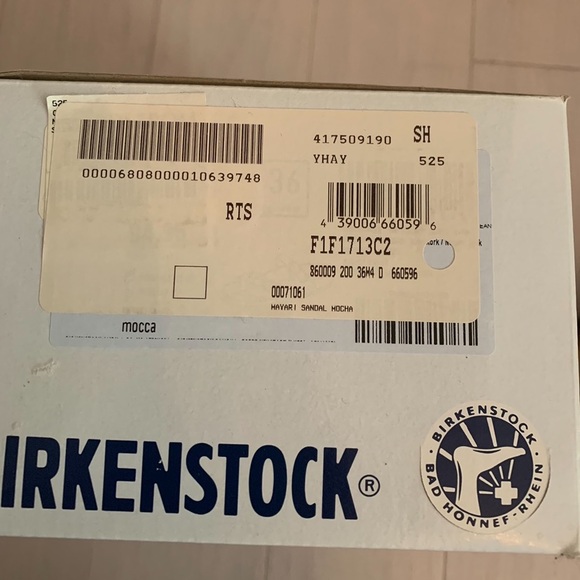 BIRKENSTOCK ‘Mayari’ Boho Sandals in Mocha Size EU 36 - Picture 6 of 6